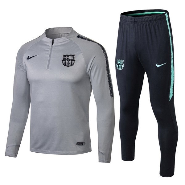 Chandal Barcelona 2018/19 Gris Azul